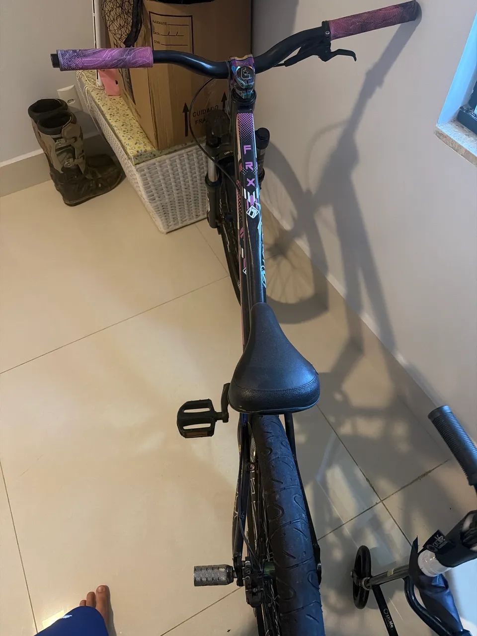 Vendo bicicleta aro 26, voltada para grau  - Foto 3