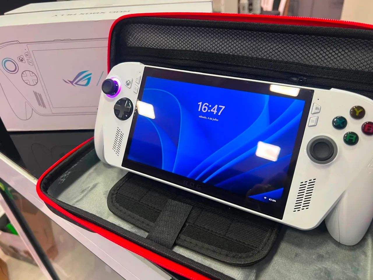 Rog Ally Z2 - Caixa e Nota Fiscal - Foto 2
