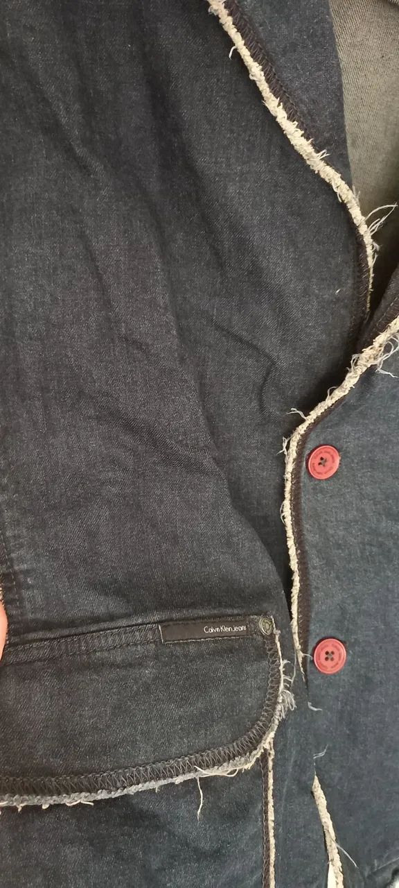 Blazer jeans Calvin Klein Original  - Foto 5