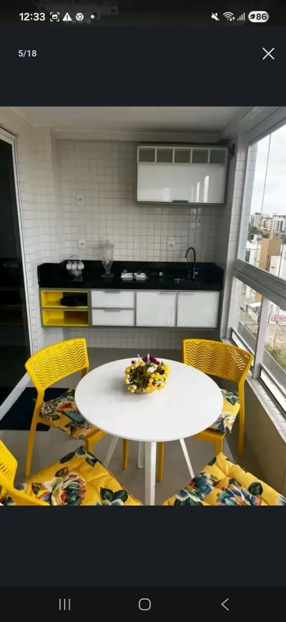 Apartamento de Alto Padrão Mobiliado com Vista Mar  Intermares - Foto 4