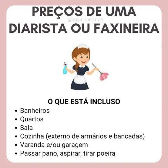 FAXINAS EM GERAL