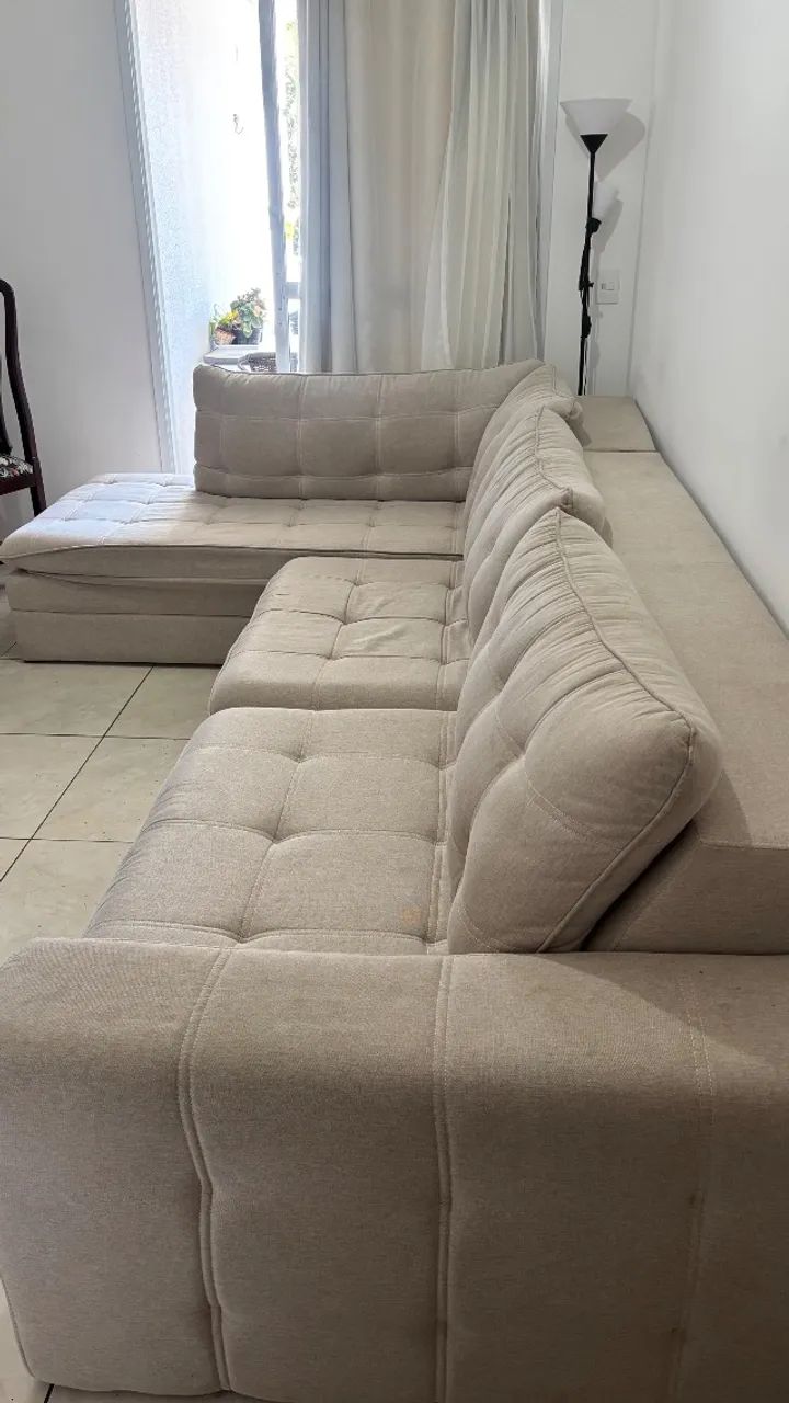 Sofá de linho retrátil  - Foto 3
