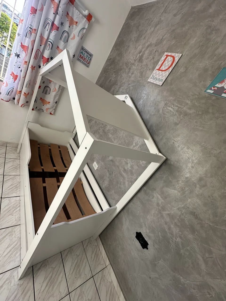 Cama infantil Montessoriana com cama auxiliar  - Foto 2