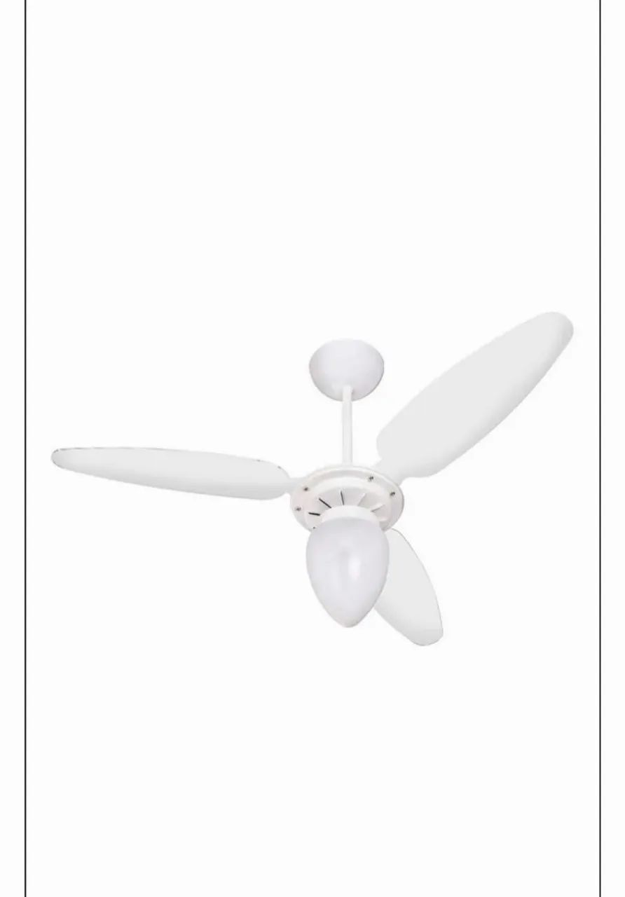 Ventilador de Teto Ventisol Branco - 110v