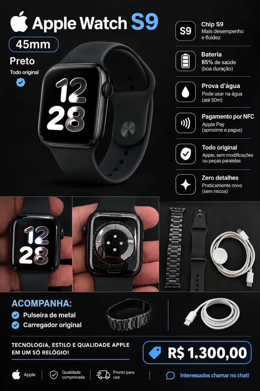 Apple Watch série 9 45mm
