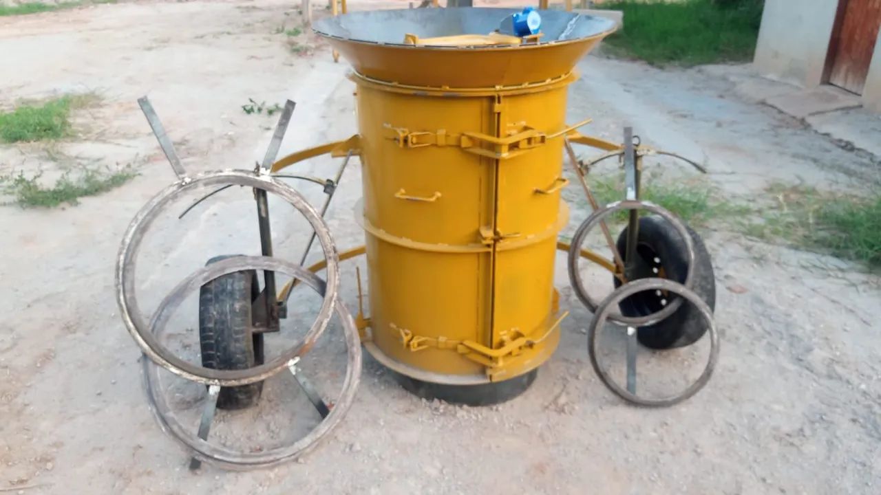 Formas para tubo de concreto 