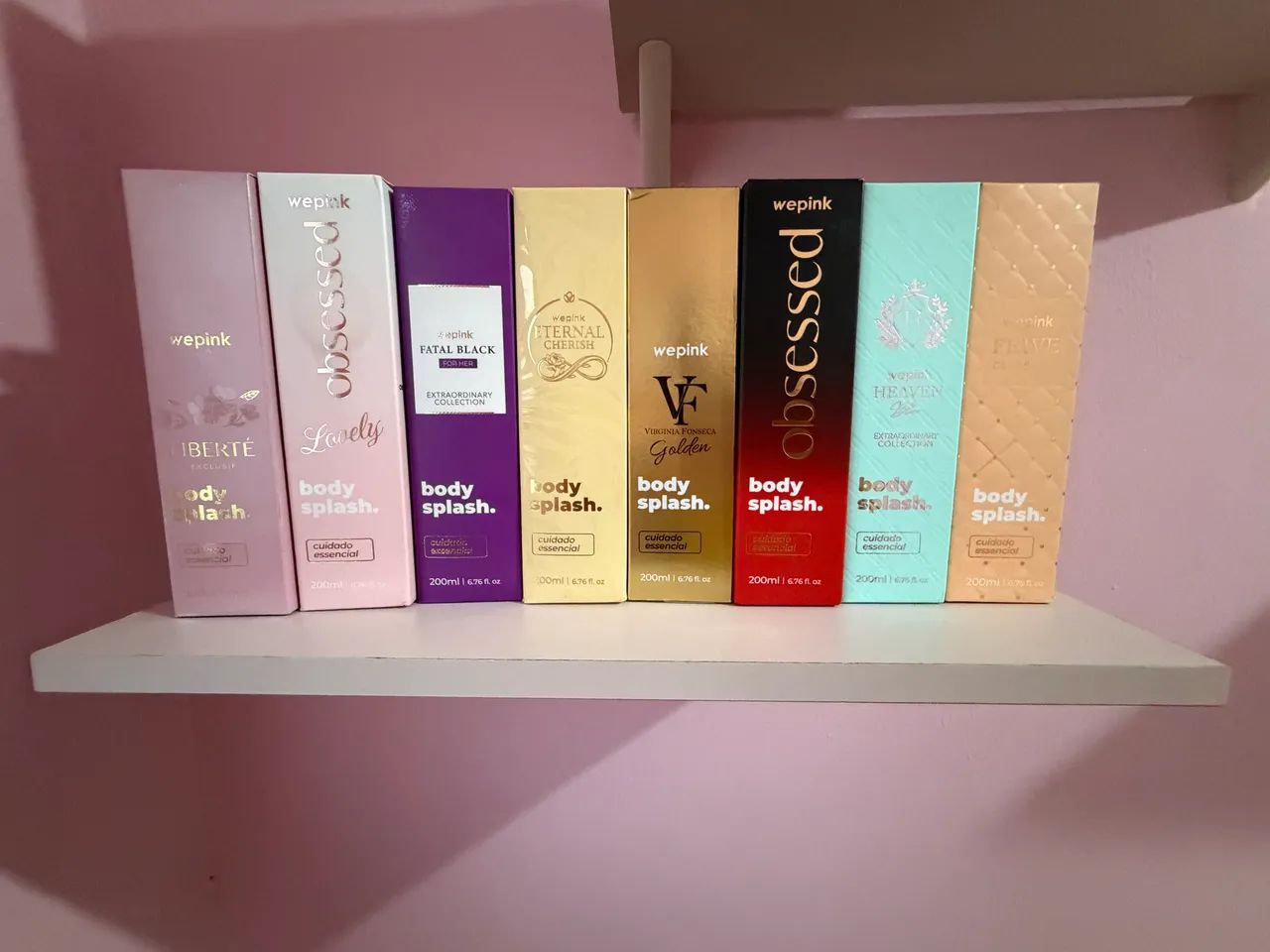 Body Splash e Body Cream Wepink 