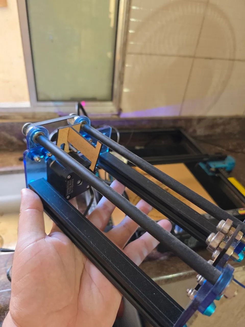 Gravadora Laser Twotrees TTS 55 com air Assist oficial da Tts e