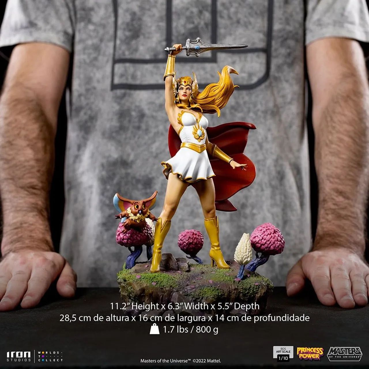 She-Ra - He-Man - Art Scale 1/10 - Iron Studios - Foto 2