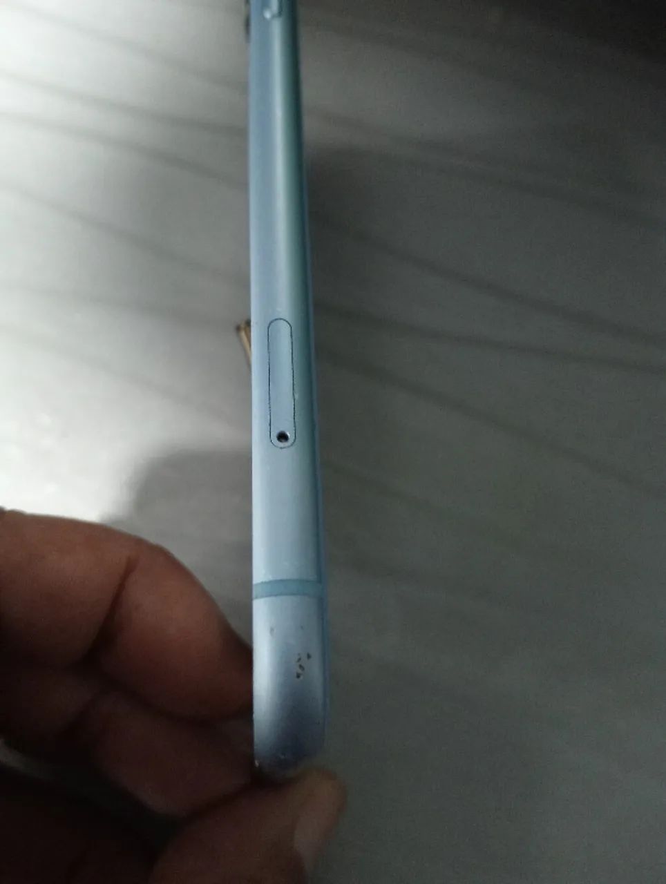 Carcaça completa IPhone XR azul - Foto 5