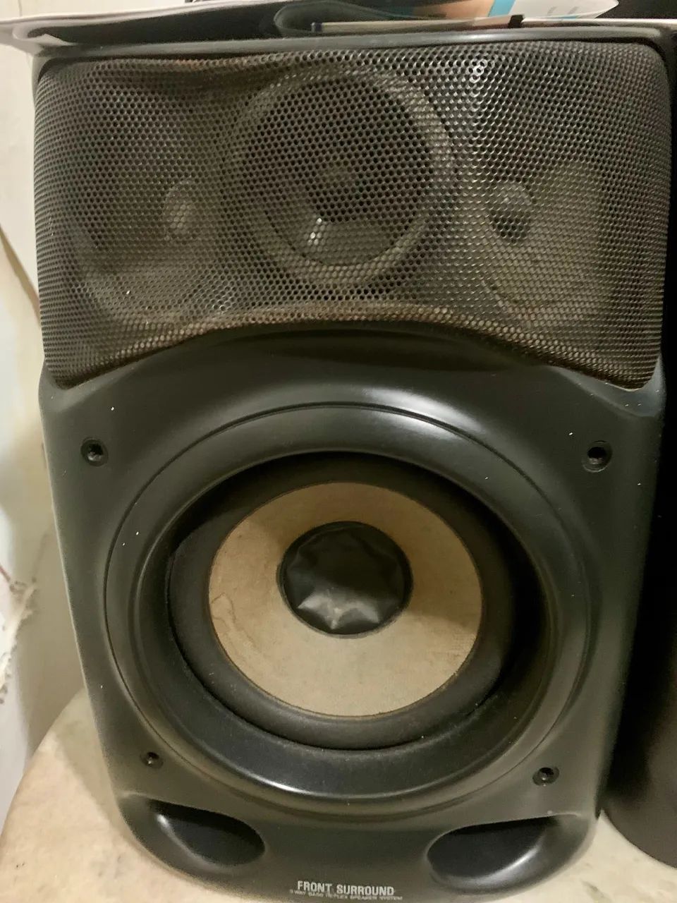 4 caixas de Som Aiwa  - Foto 4
