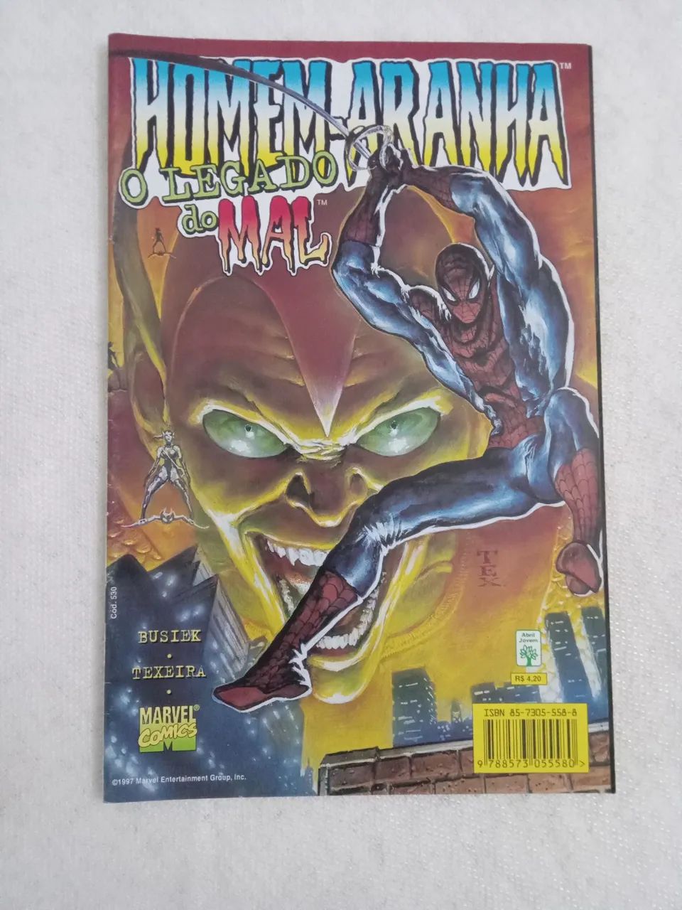 Hq Homem Aranha Legado do Mal (1997)
