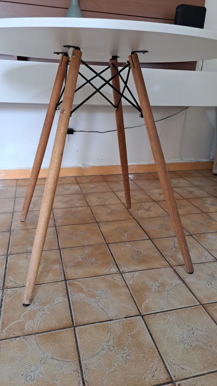 Mesa Eames Eiffel 90 cm - Foto 4