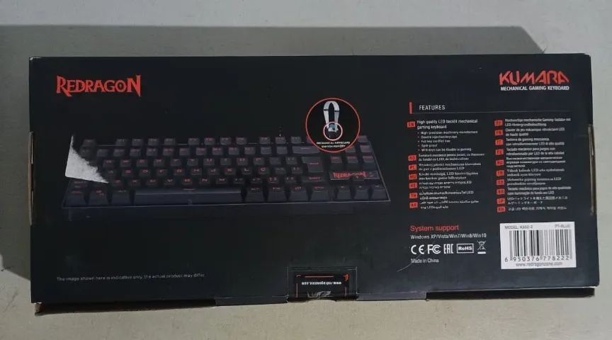 Teclado Kumara Redragon - Foto 4