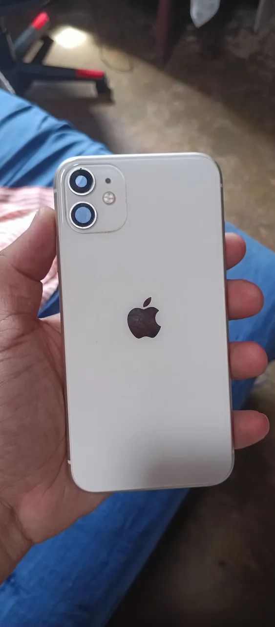 Carcaça original do iphone 11 branco