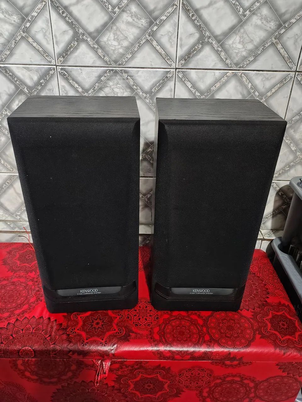 Caixas Kenwood 3 vias 6 polegadas. - Foto 2