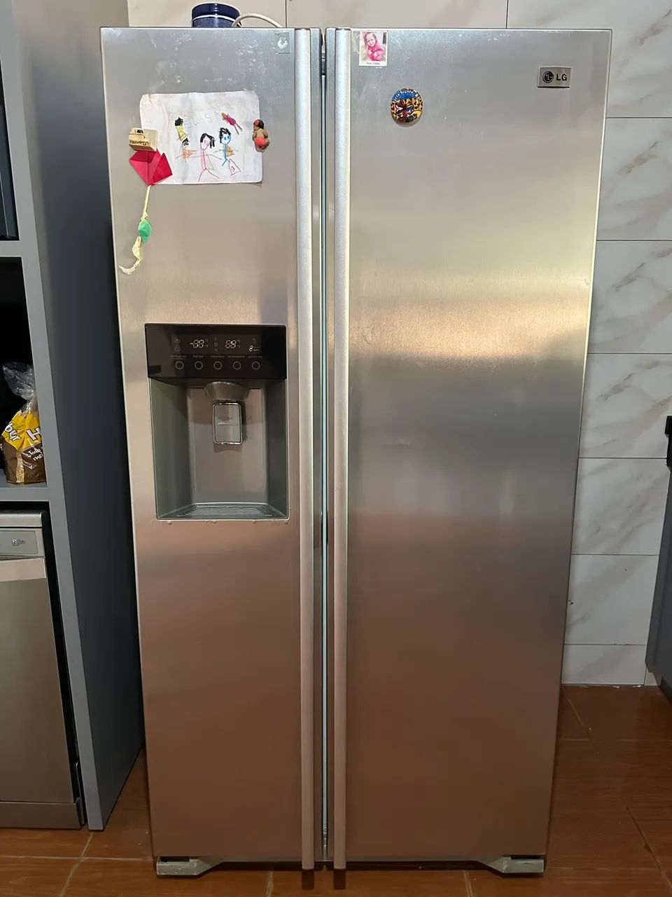 【B-CASのみ付属】LG エレクトロニクス 55V型 2018年式 Geladeira side by side LG - Geladeiras e Freezers - Jardim Bela