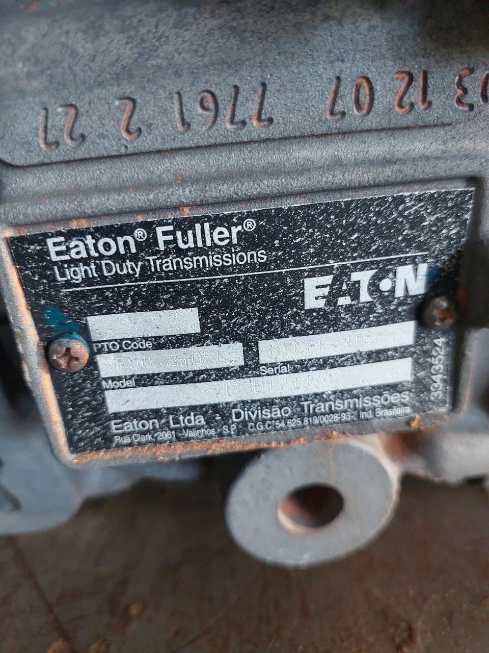 Caixa De Marcha Câmbio Eaton Da Blazer  4.3 V6 Manual  - Foto 3