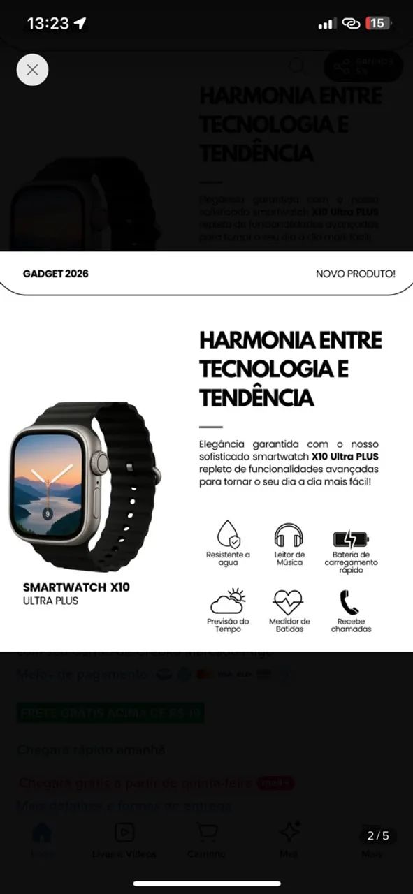 SMARTWATCH ULTRA X10 - Foto 2