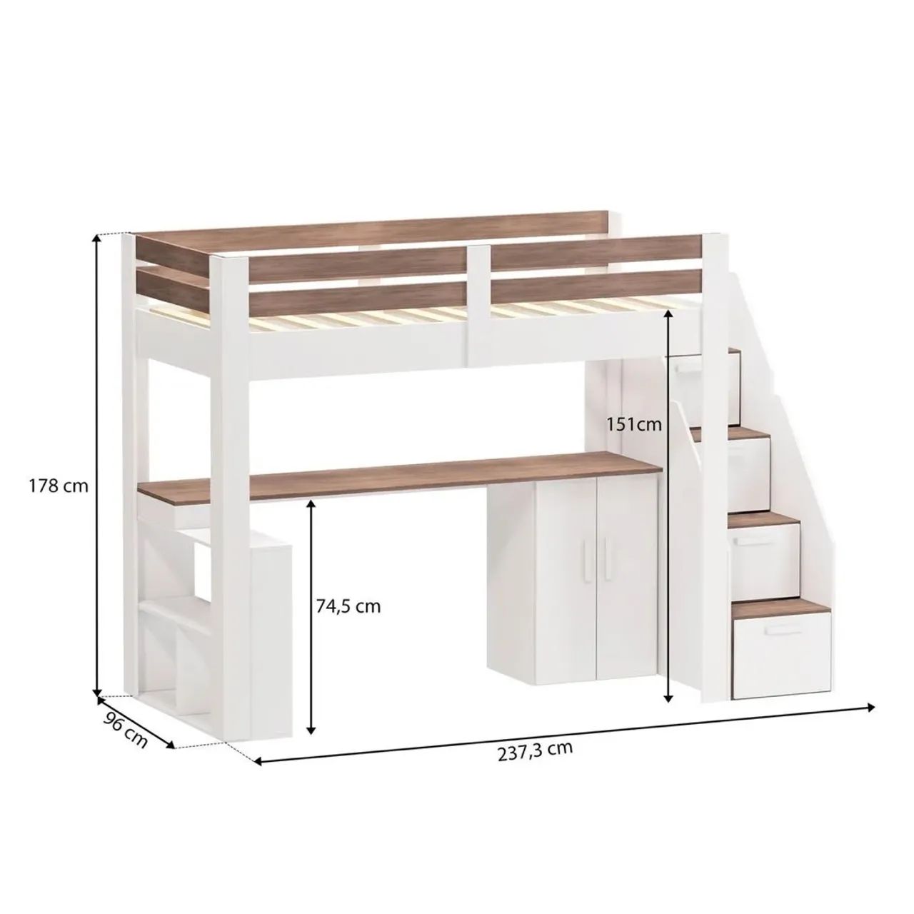 Cama com escrivaninha  - Foto 4