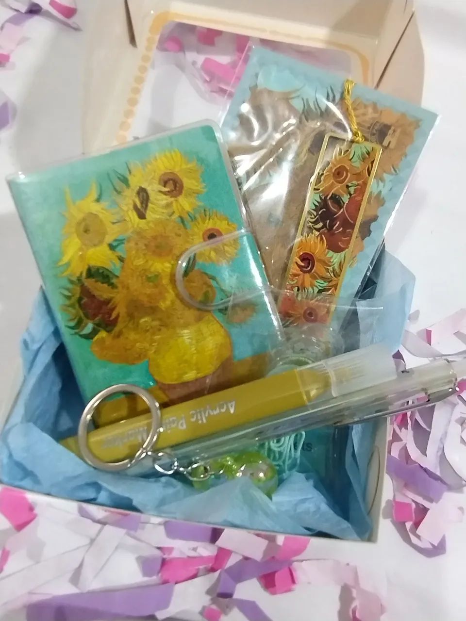 Presente (Kit Van Gogh) Girassol?