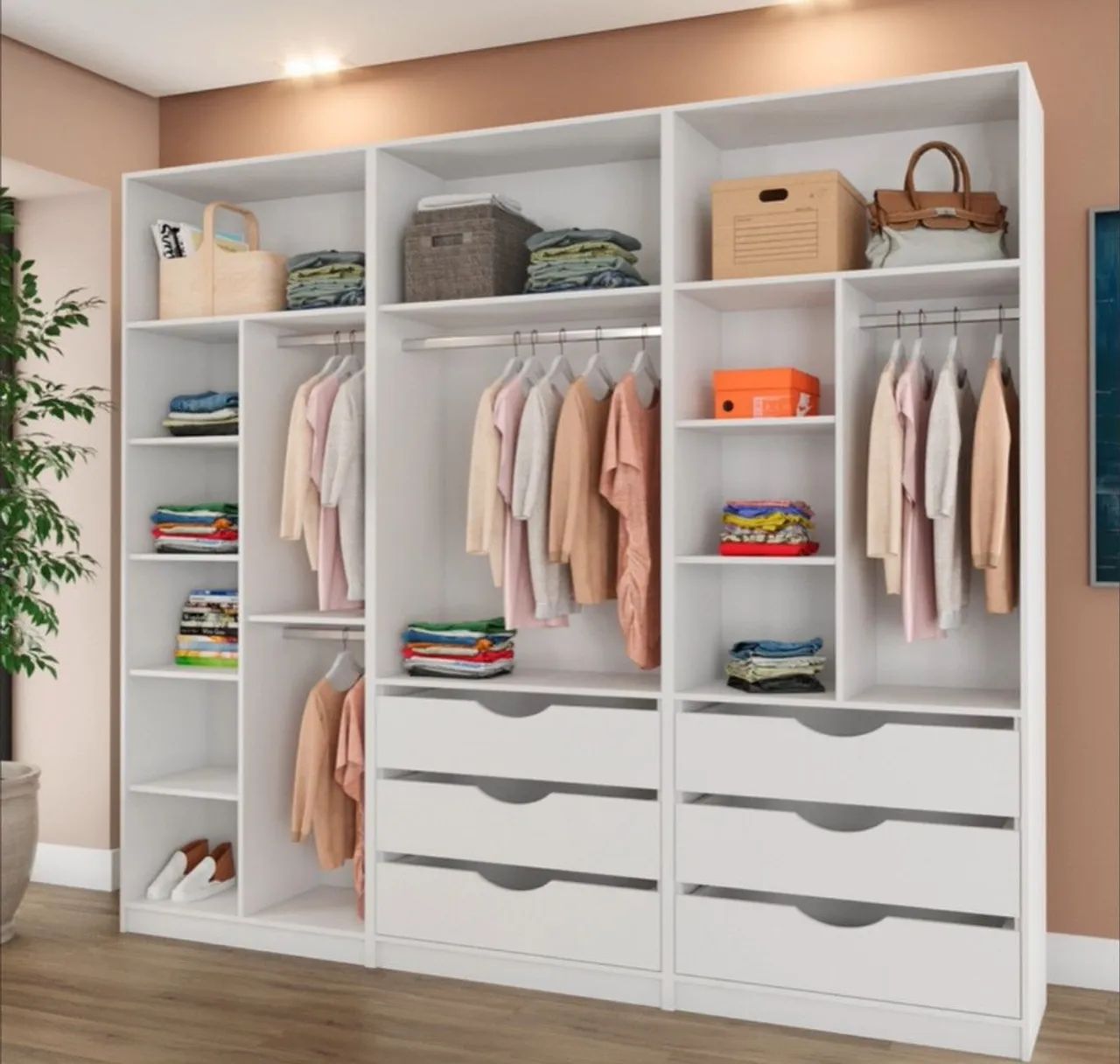 Peça seu closet em mdf