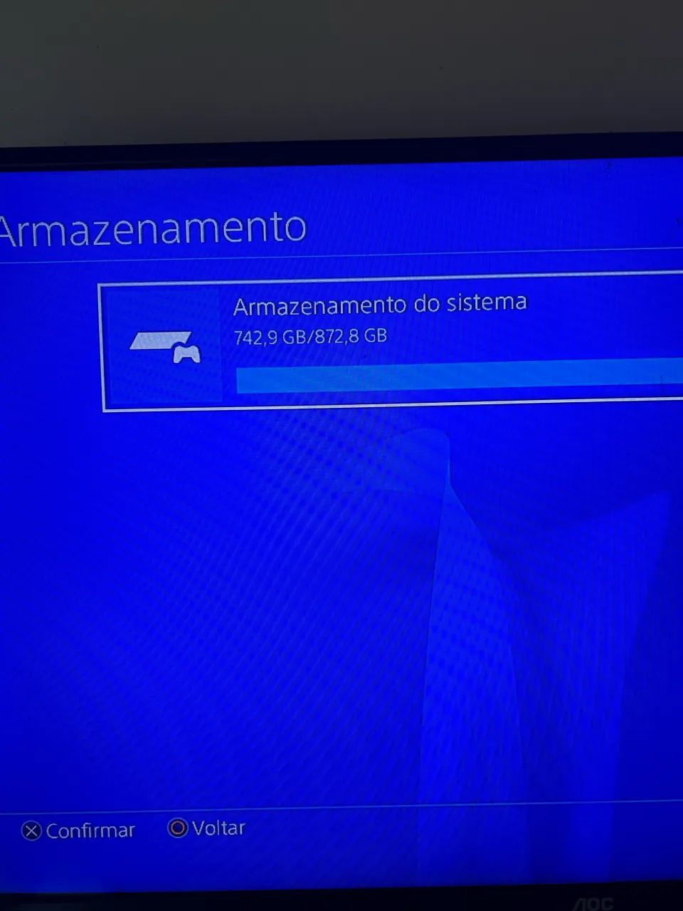Ps4 1 terá+2 controles+8 jogos - Foto 2