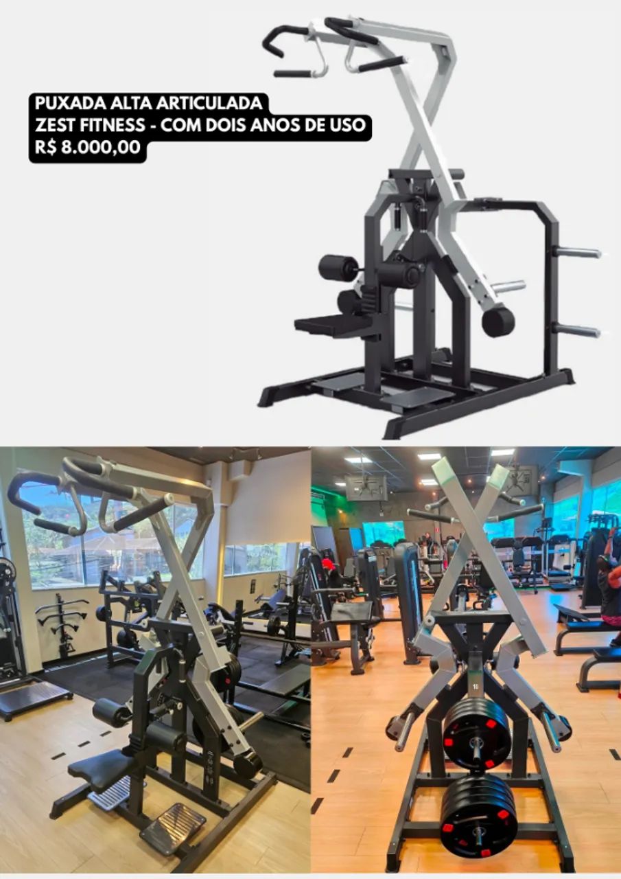 Aparelhos de Musculação e Anilhas