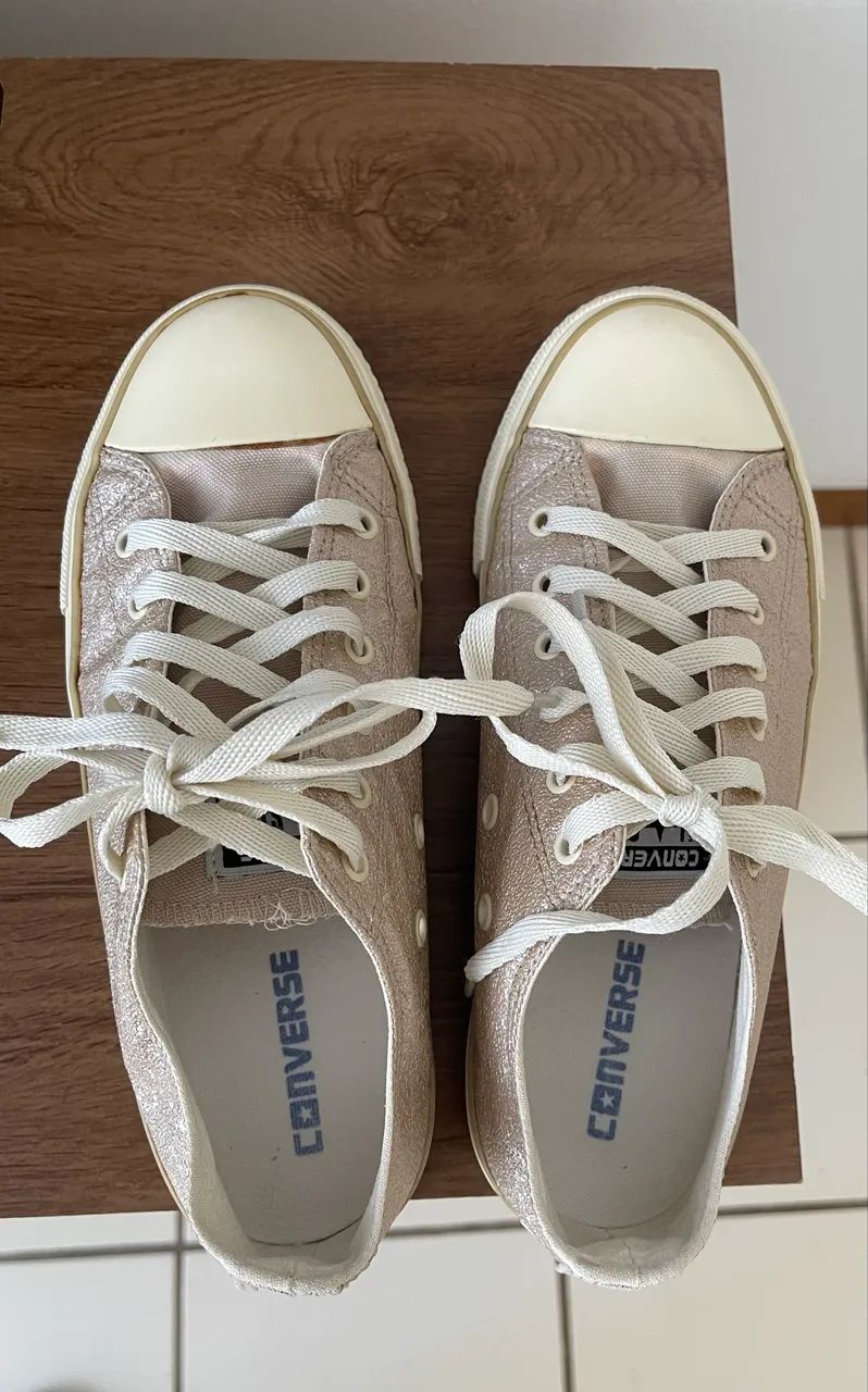 All Star cor rose com brilho 38 - Foto 3