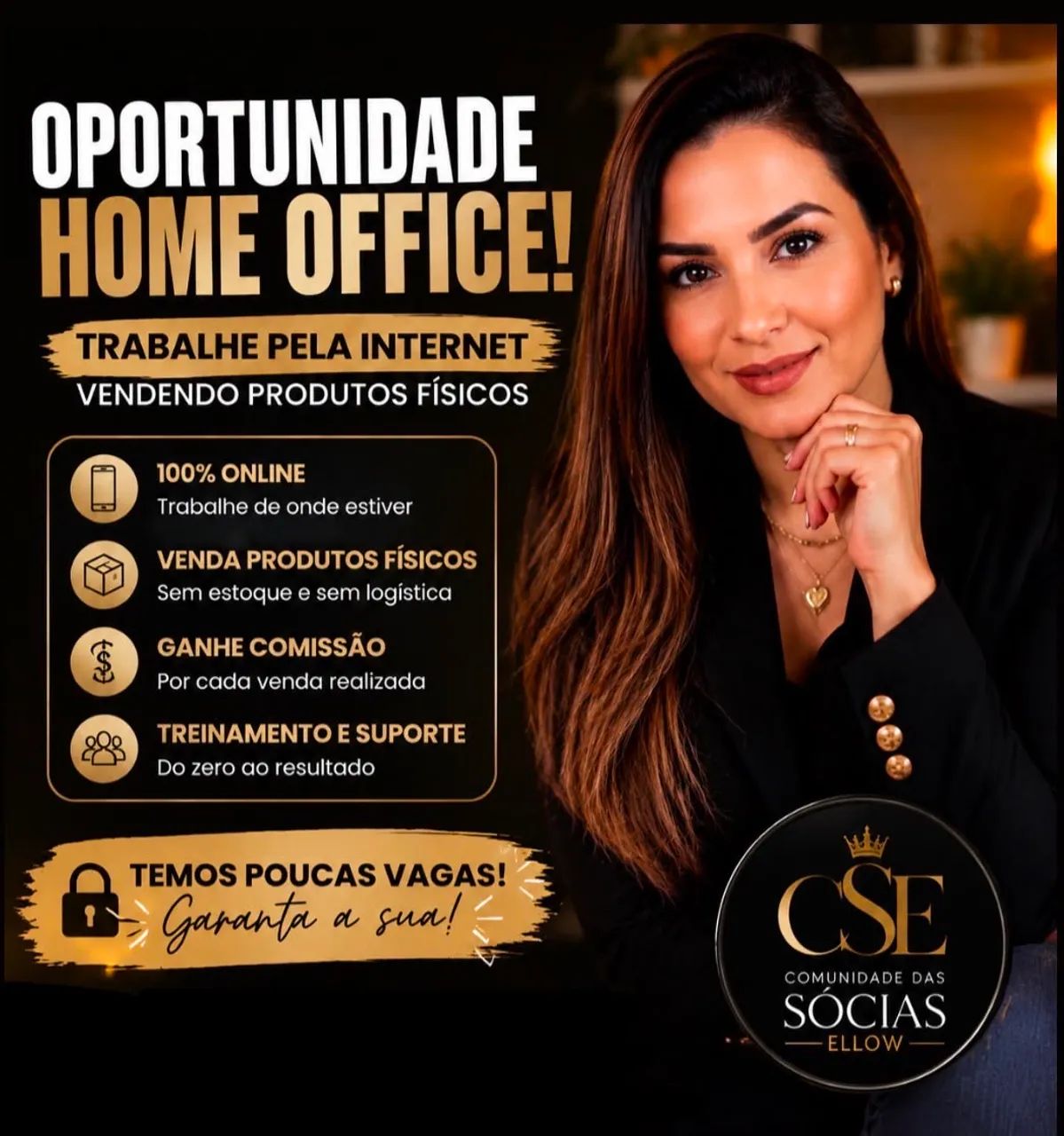 OPORTUNIDADE EMPREGO HOME OFFICE!
