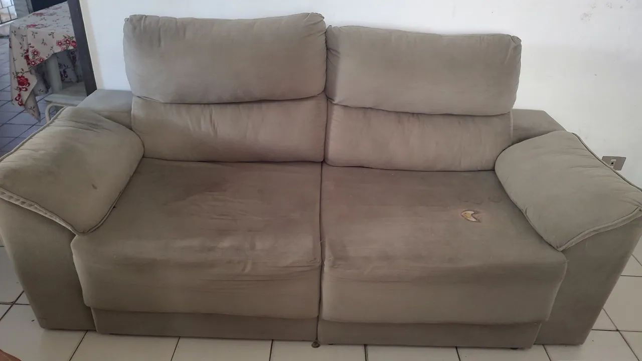 Sofá retrátil 3 lugares - Foto 5