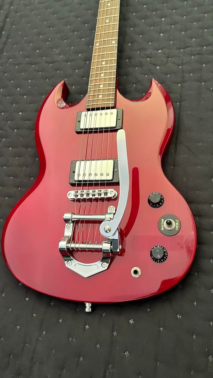 Epiphone SG tarracha Trava / Roller / Bigsby