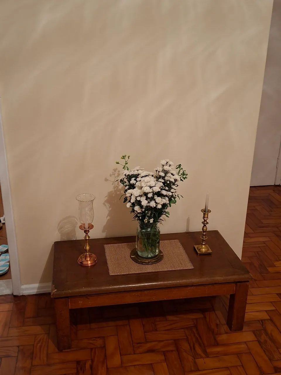 Mesa de centro de Madeira maciça