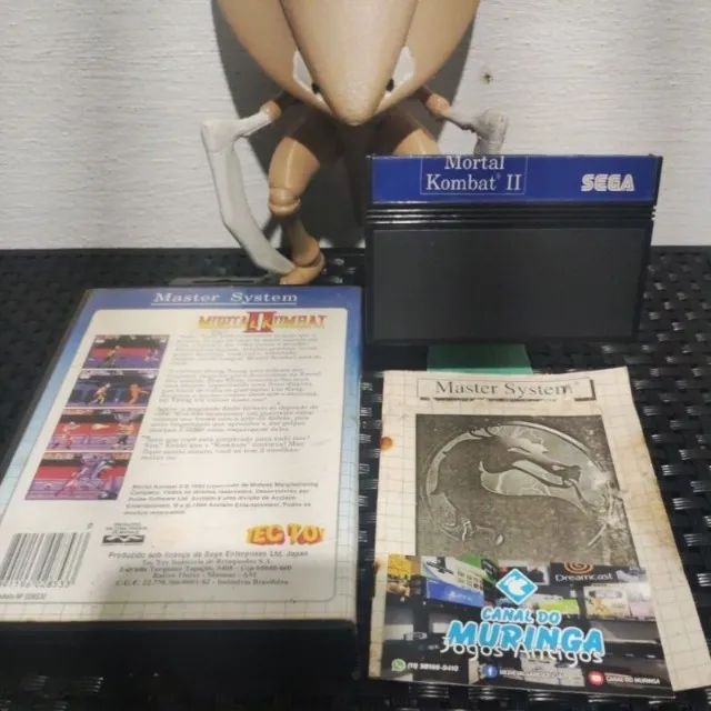Mortal Kombat 2  - Original - CIB - Master System - Caixa Original - Manual Original - Foto 4
