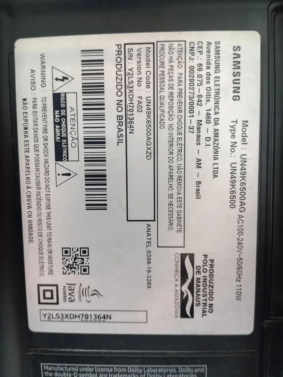 Vendo 2 smartv, 1 Samsung 49 polegadas e 1 LG 42 polegadas para retirada de peças  - Foto 2