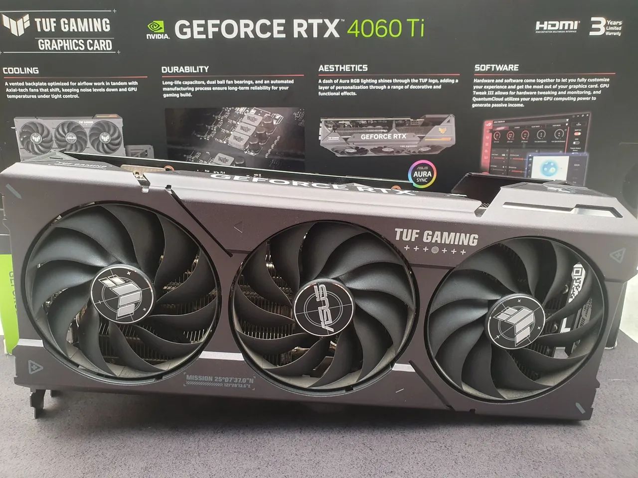 PLACA DE VÍDEO NVIDIA RTX 4060 TI