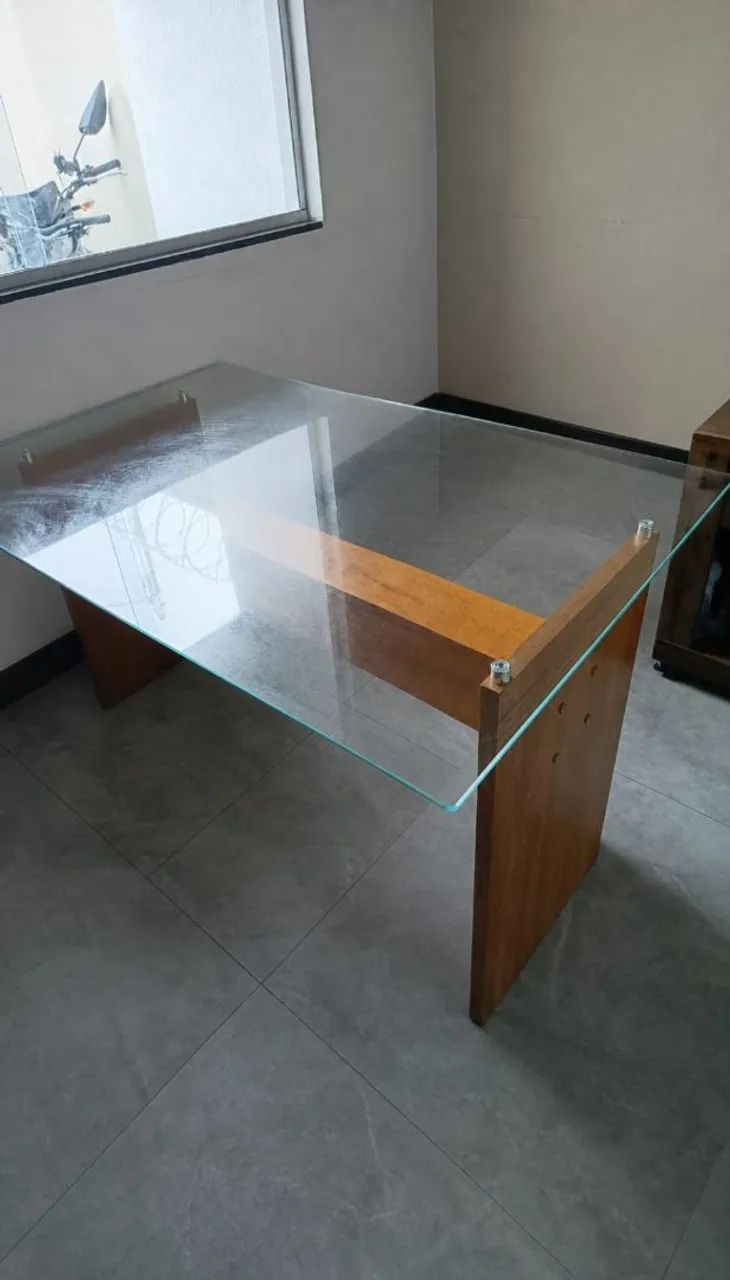 Mesa de vidro 