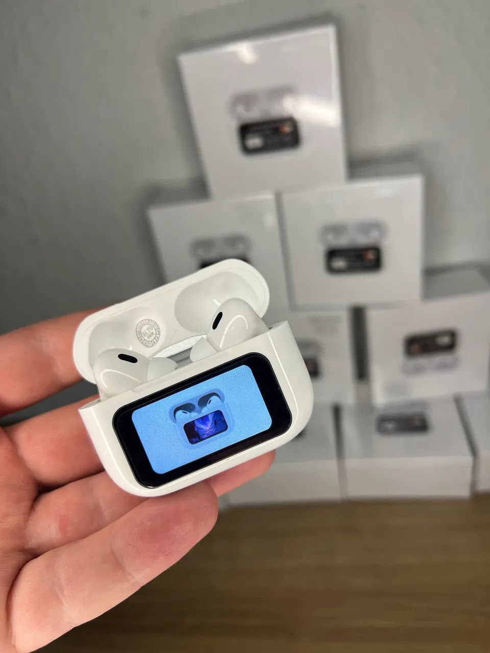 2 unidades Fone Bluetooth A9 pro touchscreen - Foto 2