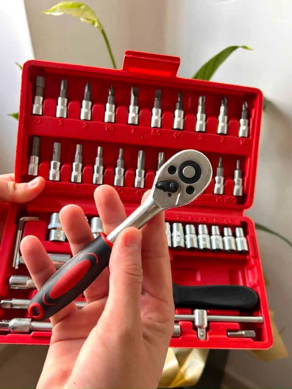? JOGO DE SOQUETES E BITS COM CATRACA - PRODUTO NOVO! ?