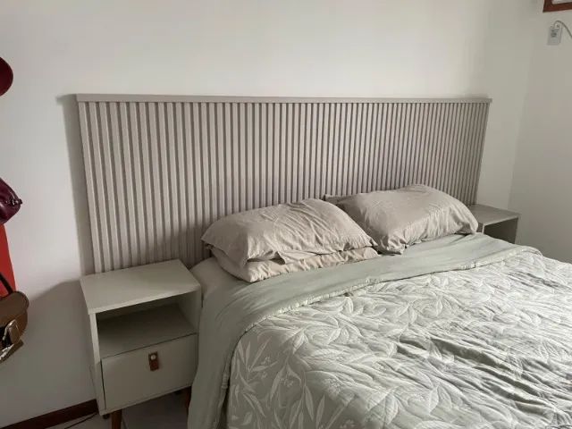 Conjunto cabeceira + 2 mesas de cabeceiras