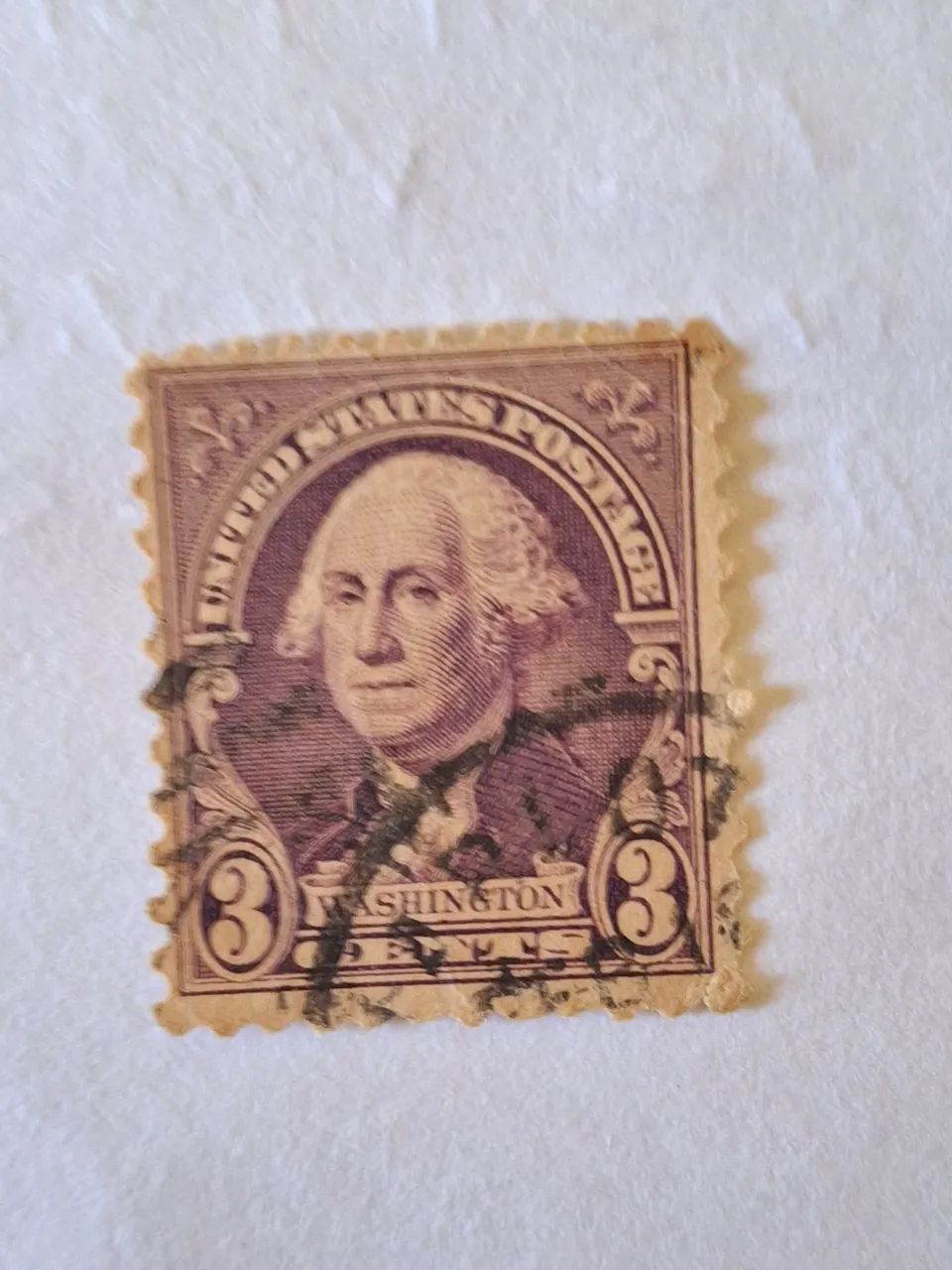Antiguidade George Washington 3 centavo 