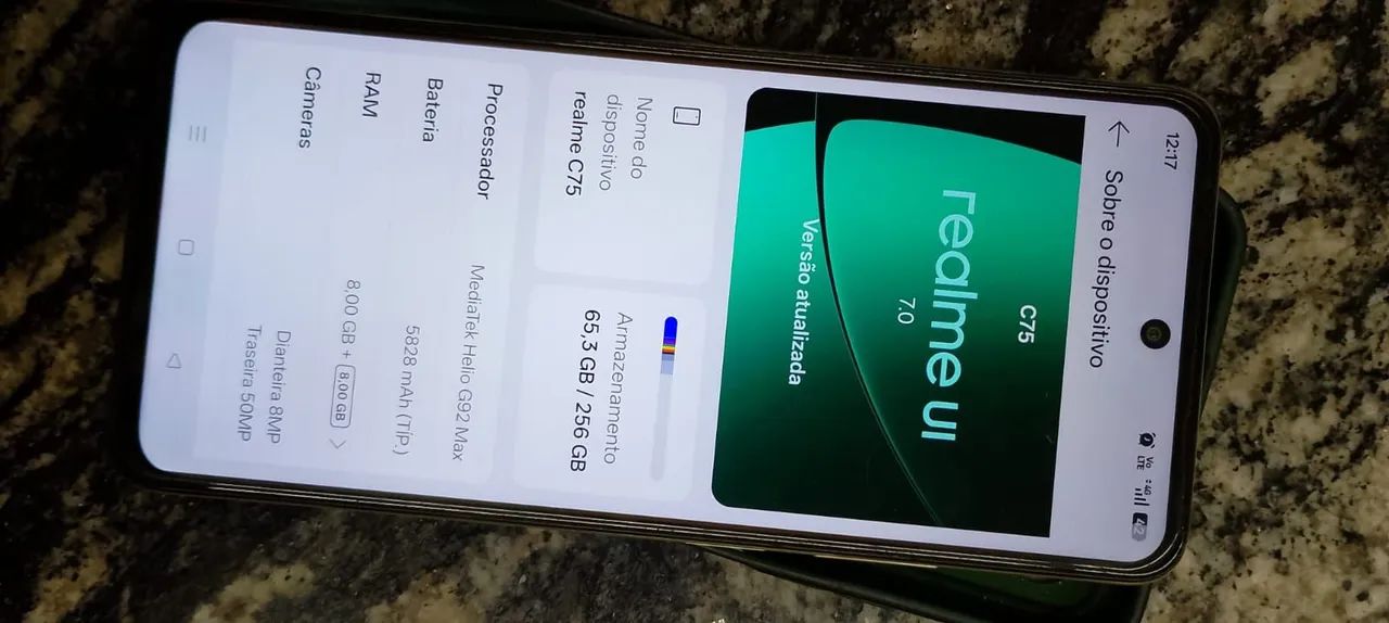 Smartphone realme c75 - Foto 3