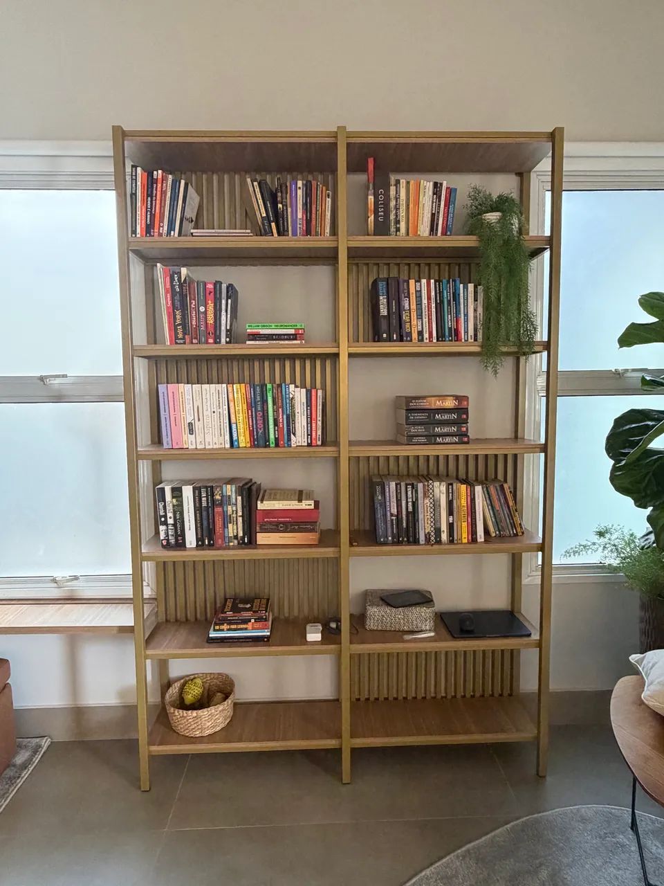 Rack com painel + estante  - Foto 3