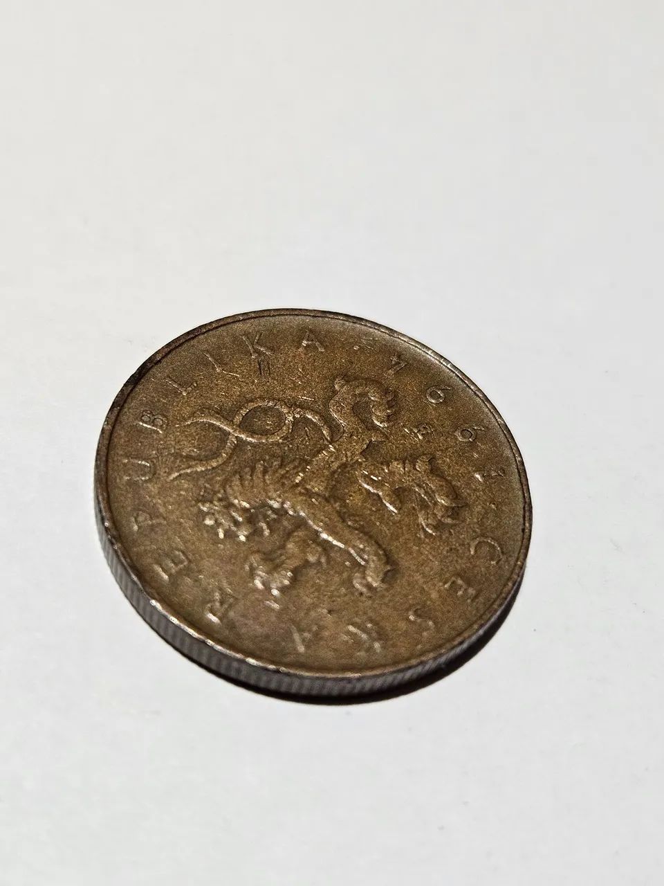 Moeda da República Tcheca 1994 - Foto 2