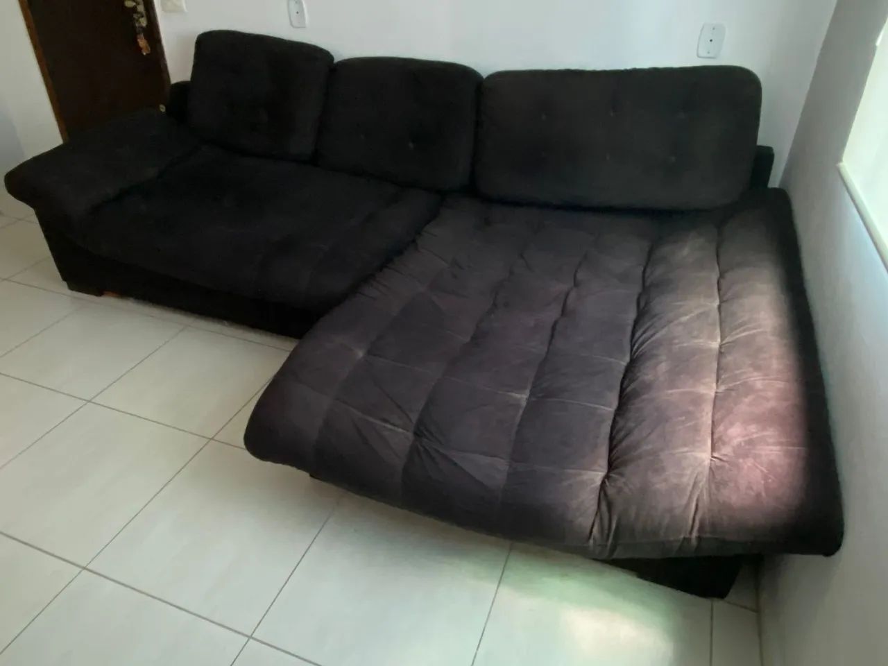 Sofa 3 metros usado - Foto 3