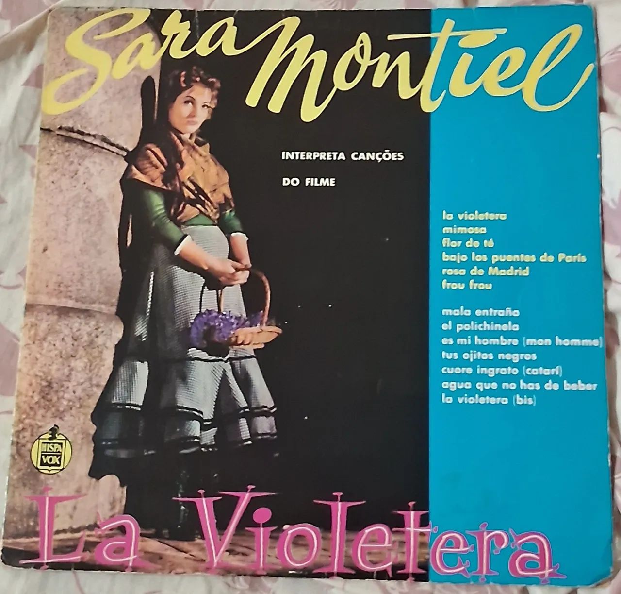 DISCO VINIL LA VIOLETERA - SARA MONTIEL
