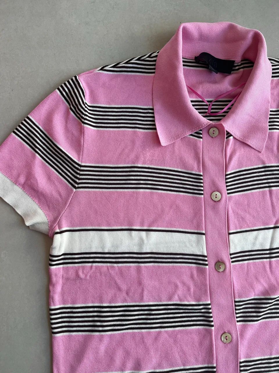 Blusa Zara listrada - G - Foto 2