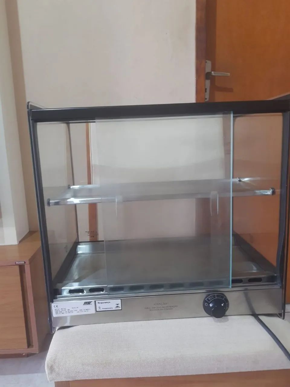Estufa nova com nota fiscal, valor original de 950$ mas faço por 850$ (preço negociável)  - Foto 3