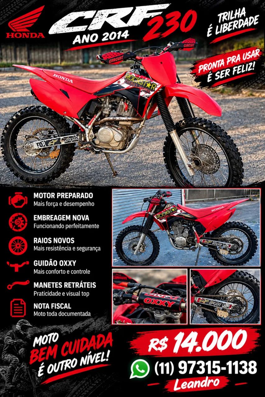 CRF 230 F  - Foto 4
