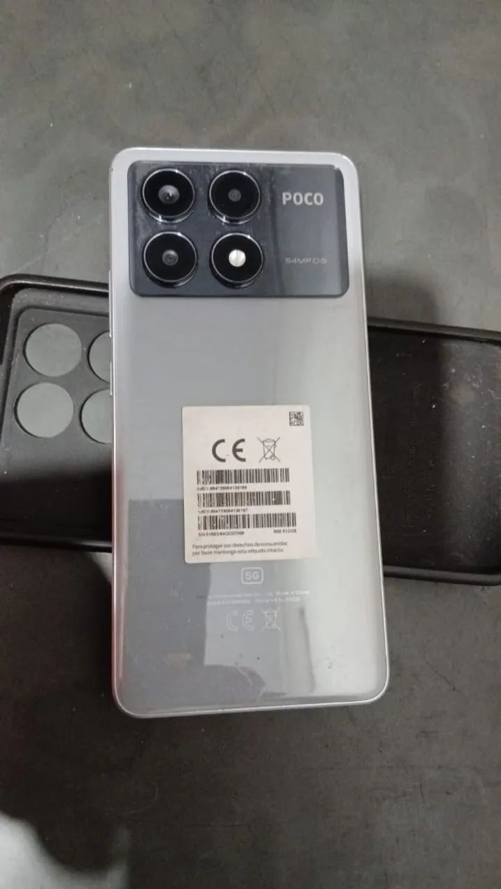 Celular poço x6 pro 5 g 512 gb 12 gb ram - Foto 3